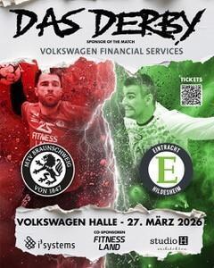 Informationsplakat zu dem Derby vom MTV und dem HC